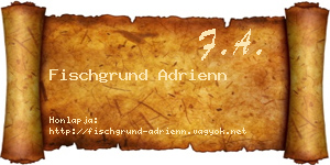 Fischgrund Adrienn névjegykártya